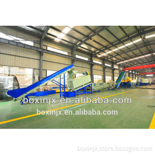 1000kg/h PET flakes recycling line